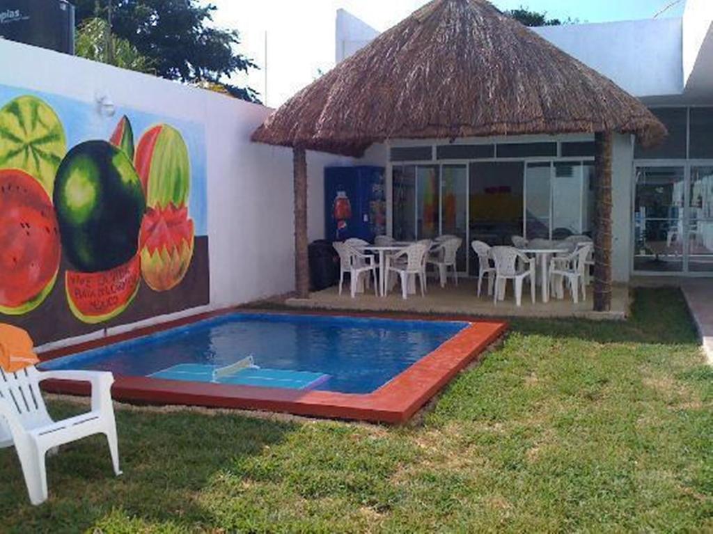 Hostal Vive La Vida Playa del Carmen Exterior photo